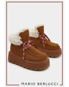Угги из натуральной замши Mario berlucci
