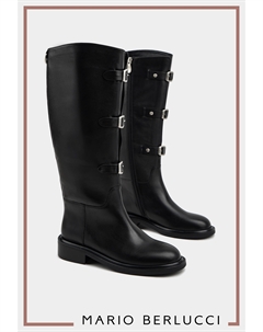 Сапоги из натуральной кожи Mario berlucci