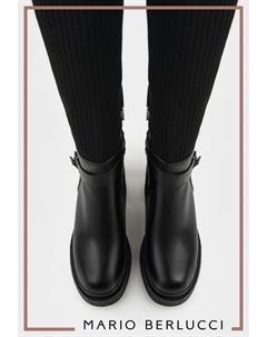 Полусапоги из натуральной кожи Mario berlucci