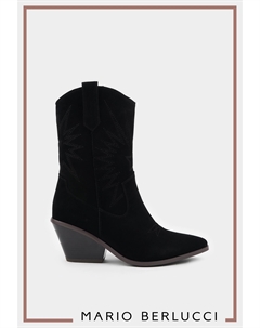 Казаки из натуральной замши Mario berlucci