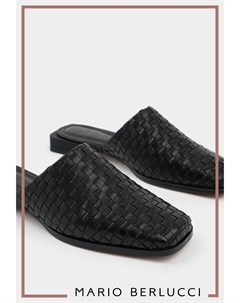Мюли из натуральной кожи Mario berlucci