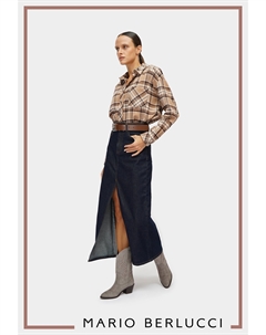 Казаки из натуральной замши Mario berlucci