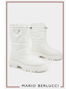 Дутики из текстиля Mario berlucci