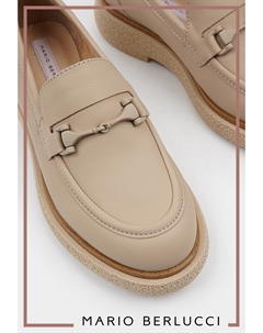 Лоферы из натуральной кожи Mario berlucci