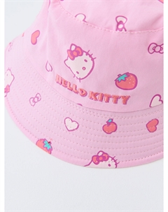 Панама с вышивкой и принтом Hello Kitty для девочек Sela