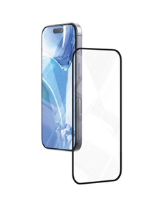 Защитное стекло для экрана D3O Glass для Apple iPhone 16 Pro 90 х 180 мм, 2.5D, 1 шт, с аппликатором для разглаживания, прозрачный Vlp