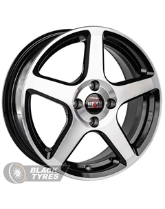 Литой диск M62 6.5x16/5x114.3 D67.1 ET43, Черные Alcasta