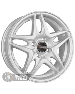 Литой диск TL 530 6x15/4x100 D67.1 ET45, Серебристые Tech line