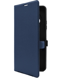 Чехол-книжка BoraSCO для смартфона Xiaomi/Poco Redmi 14C/Poco C75, искусственная кожа/микрофибра, синий (73697) Borasco