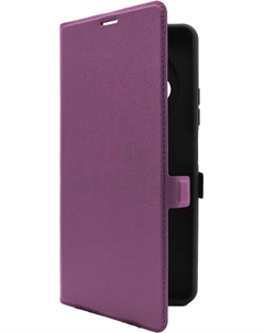 Чехол-книжка BoraSCO для смартфона Xiaomi/Poco Redmi 14C/Poco C75, искусственная кожа/микрофибра, фиолетовый (73698) Borasco