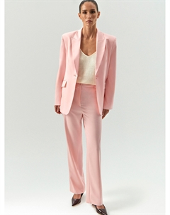 Брюки прямого кроя с шерстью Emka