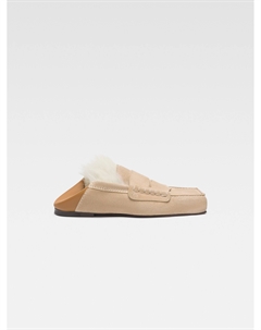 Квадратные мокасины The Carré loafers, темно-бежевый Jacquemus
