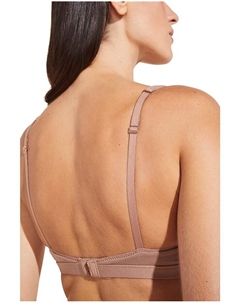 Бралетт Pima Stretch Cotton V Bralette, мокка Eberjey