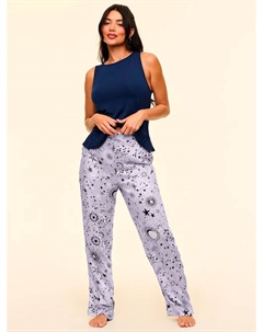 Майка Aerys + комплект для сна с длинными брюками, цвет Cosmic Dreams Adore me