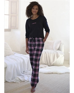 Пижама (2 шт.) из приятной мягкой фланели, розовый Vivance dreams