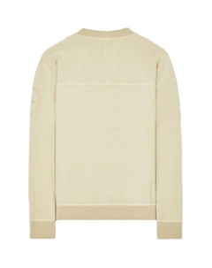 Толстовка унисекс бежевая, бежевый Stone island