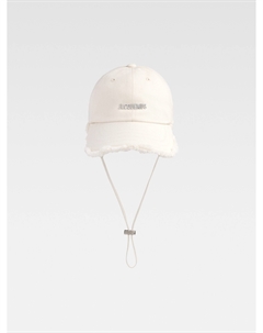 Бейсболка с бахромой The Artichaut cap, белый Jacquemus