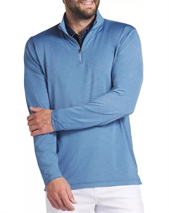 Мужской пуловер для гольфа YouV на молнии 1/4, цвет Blue Horizon Puma