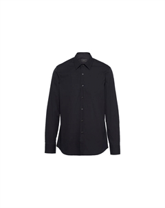 Рубашка мужская черная, черный Prada