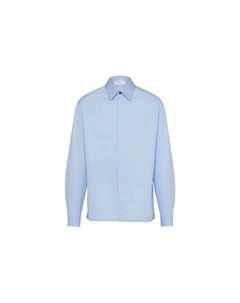 Рубашка мужская небесно-голубая, голубой Prada
