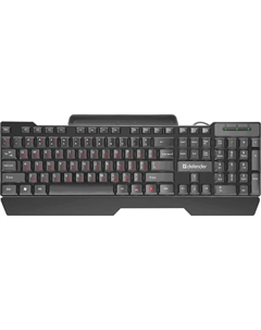 Клавиатура Search HB-790 с Яндекс клавишей проводная Black Defender
