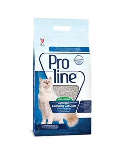 Наполнитель для кошачьих туалетов, гипоаллергенный, без запаха (10 л) Proline