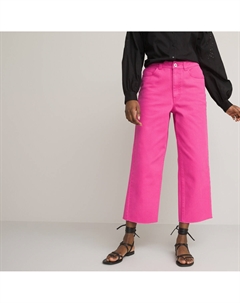 Брюки мом средняя посадка розовый La redoute collections