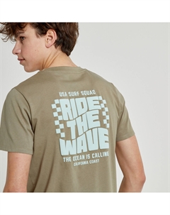 Футболка La Redoute зеленый Laredoute