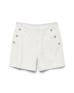 Шорты из джинсовой ткани белый Vero moda