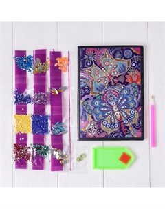 Алмазная вышивка на блокноте Nobrand