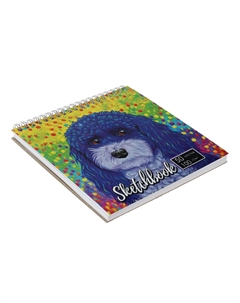 Скетчбук, 170 х 170 мм, 50 листов, твердая обложка Calligrata