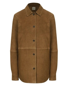 Замшевая куртка-рубашка Toteme