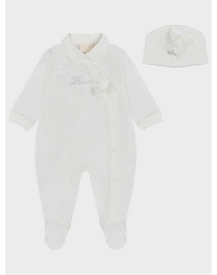 Набор подарочный: комбинезон+шапочка со стразами и бантиком Story loris