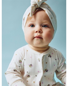 Трикотажная шапка с узелком для малышей Sela