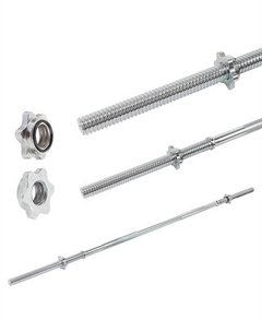 Гриф d30мм, 150см + 2 замка-гайки Larsen