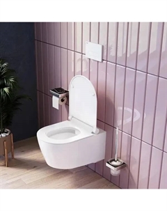 Комплект инсталляция с унитазом Damixa Jupiter безободковый клавиша