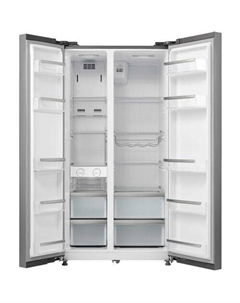 Холодильник двухкамерный Korting KNFS 91797 X Side by Side, инверторный нержавеющая сталь