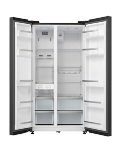 Холодильник двухкамерный Korting KNFS 91797 GN Side by Side, инверторный черный