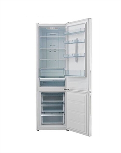 Холодильник двухкамерный Korting KNFC 62017 X нержавеющая сталь