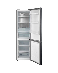 Холодильник двухкамерный Korting KNFC 62029 GN инверторный черный