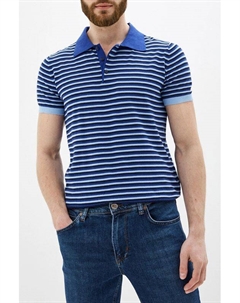 Поло хлопковое в полоску Cudgi