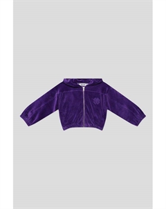 Толстовка велюровая с капюшоном на молнии Molo