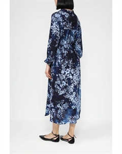 Платье атласное с принтом Marc o'polo