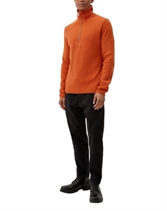 Пуловер с воротником на молнии S.oliver