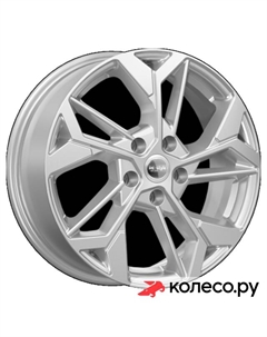 Литой диск КС1062 6.5x17/5*114.3 D66.6 ET37 Сильвер Ifree original