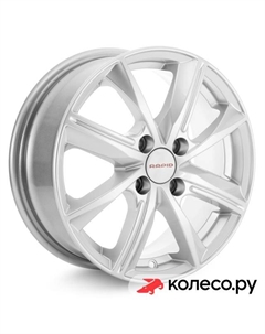 Литой диск Арнар (КС890) 6x15/4*100 D67.1 ET40 Сильвер SK Кик