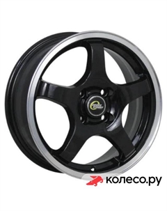 Литой диск CR-14 6x15/4*98 D58.6 ET40 BKPL Crossstreet