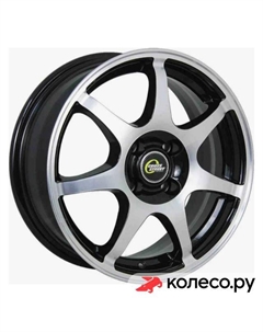 Литой диск CR-15 5.5x14/4*100 D60.1 ET43 BKF Crossstreet