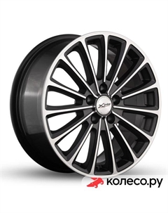 Литой диск X-136 7x17/5*112 D57.1 ET45 BKM/FP X`trike