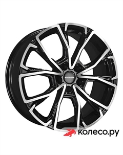 Литой диск KHW1907 (Chery Tiggo 8/8 Pro) 7.5x19/5*108 D60.1 ET47 Black-FP Khomen wheels